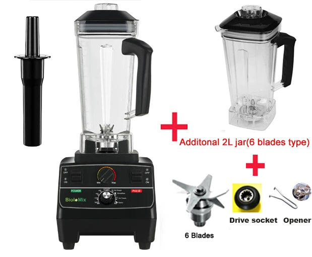 2200W 2L Smart Blender & Food Processor