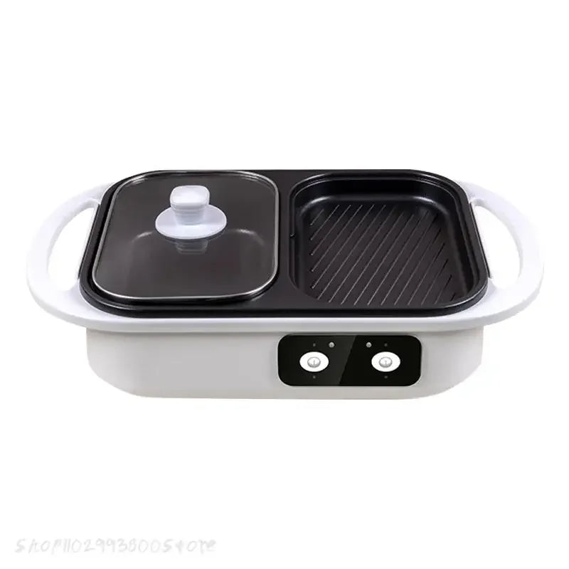 2-in-1 Electric Grill and Hot Pot
