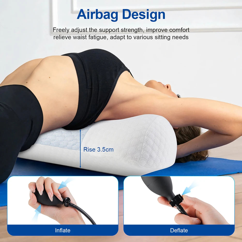 Airbag Waist Massage Pillow