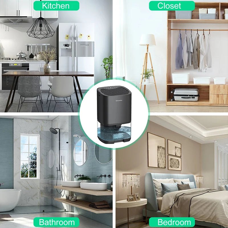 1000ML Air Dehumidifier with Filter