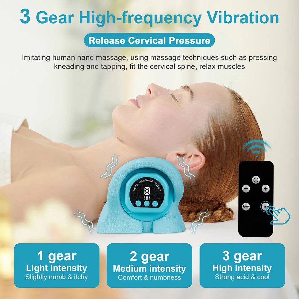 Electric Neck Cervical Massager Pillow