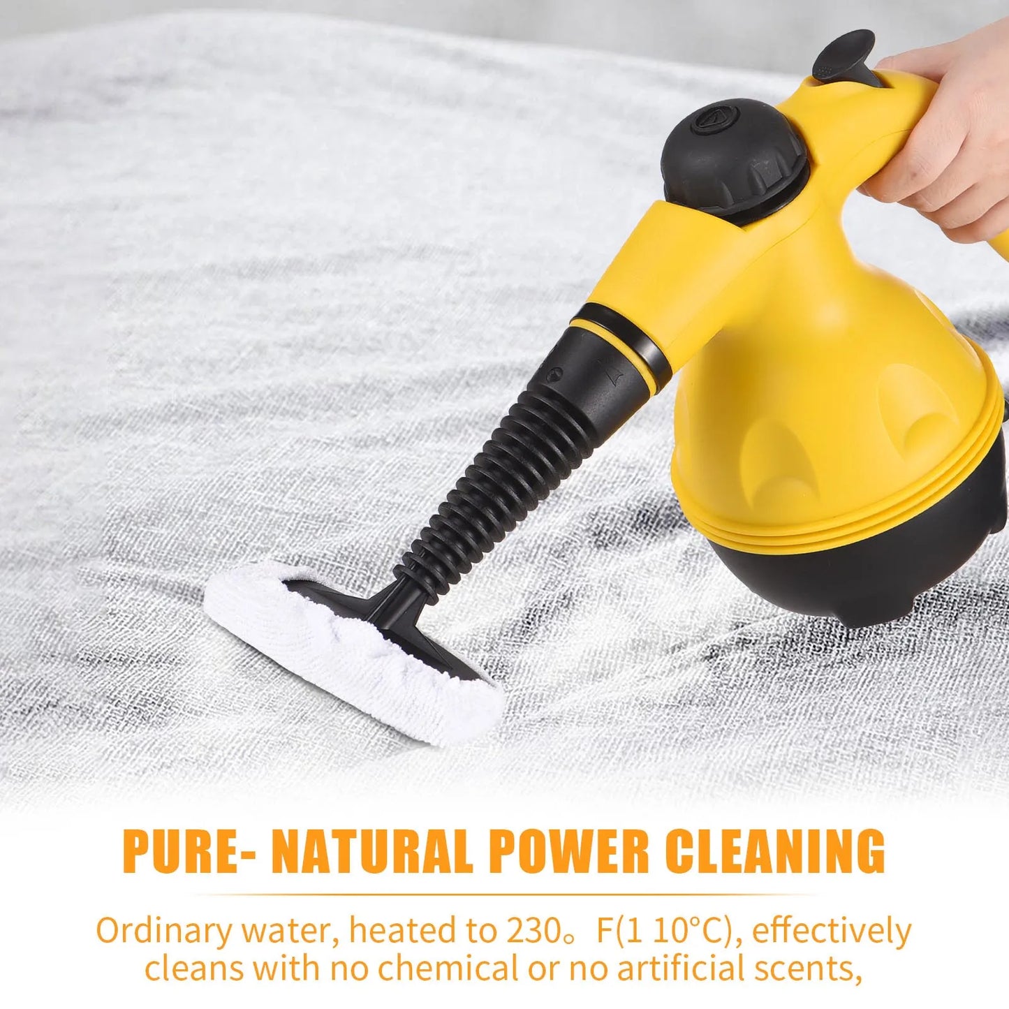 Multi-Purpose Handheld Pressurized Steam Cleaner