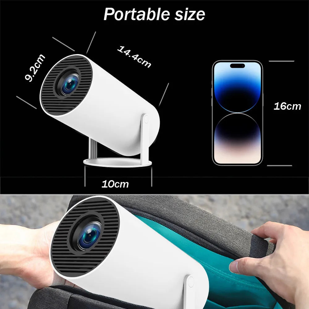 4K HD Android WiFi LED Mini Projector