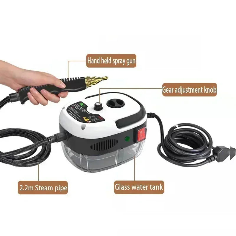 2500W Portable High-Pressure Steam Cleaner