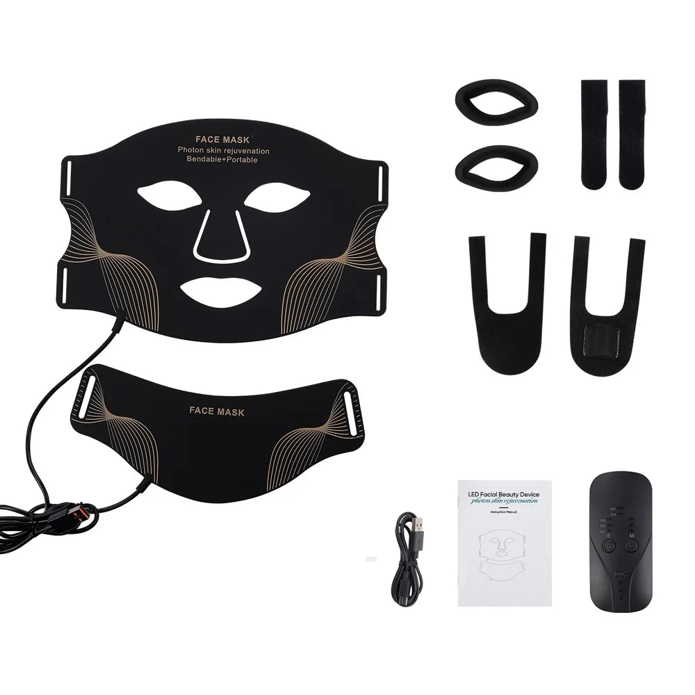 Silicone LED Face Mask