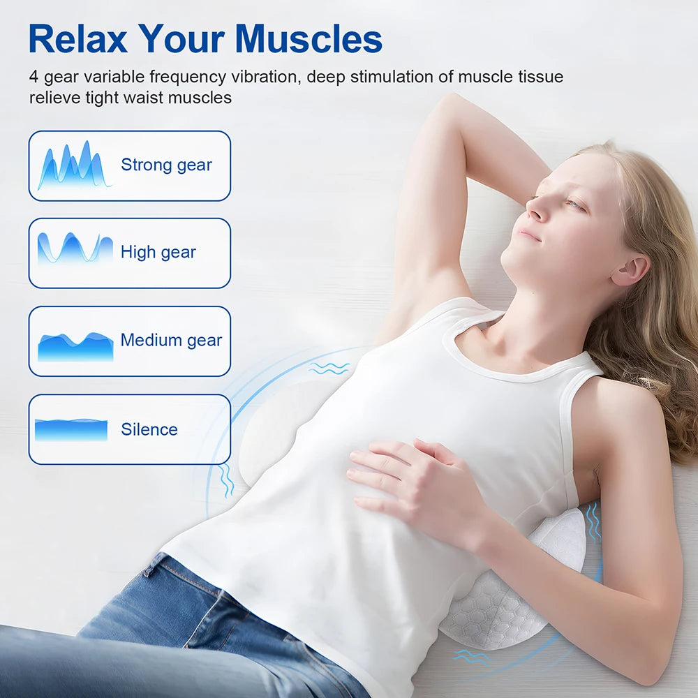 Airbag Waist Massage Pillow