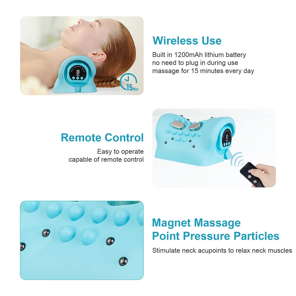 Electric Neck Cervical Massager Pillow