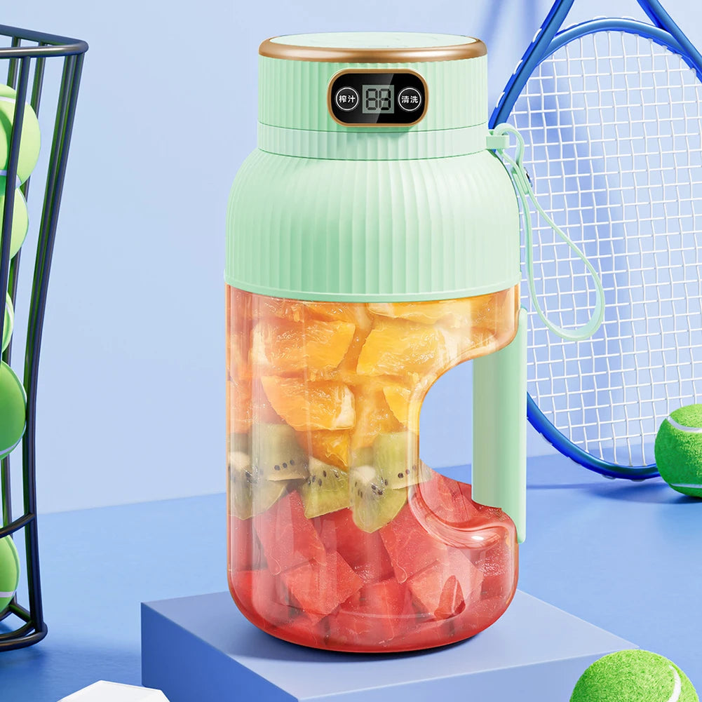 Portable Electric Fruit Juicer & Mixer Cup