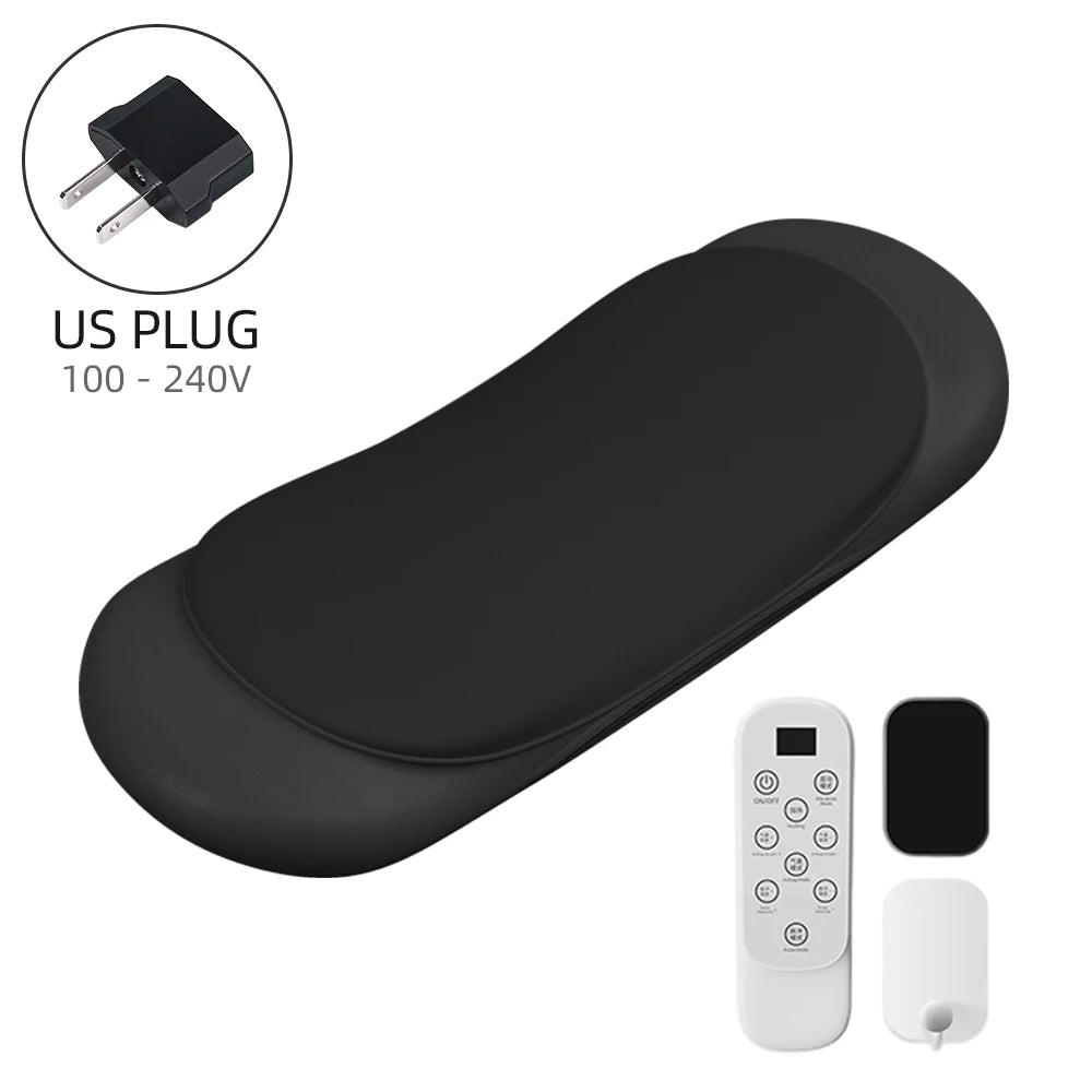 Electric Lumbar Traction Massager with Heat & Vibration