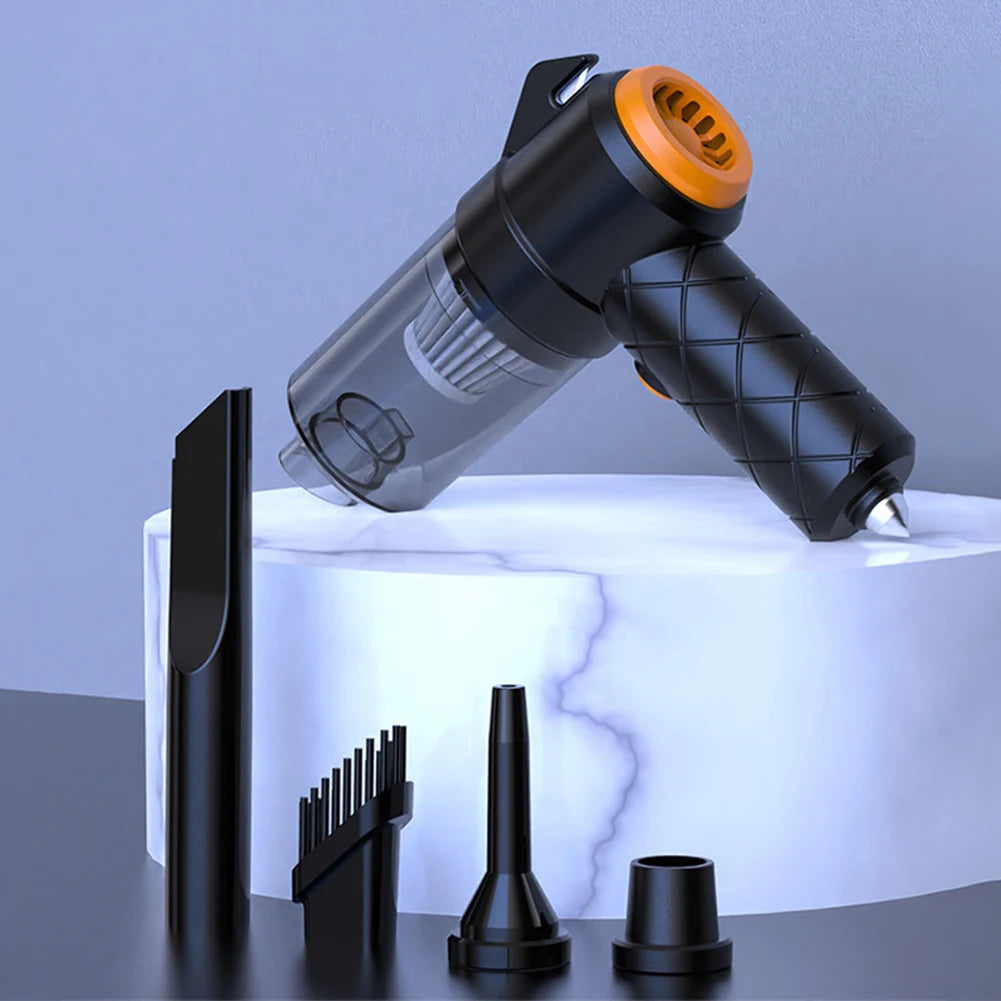 6-in-1 Rechargeable Type-C Car Vacuum Cleaner