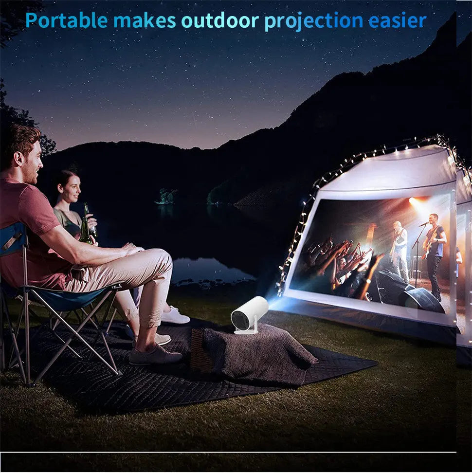4K HD Android WiFi LED Mini Projector
