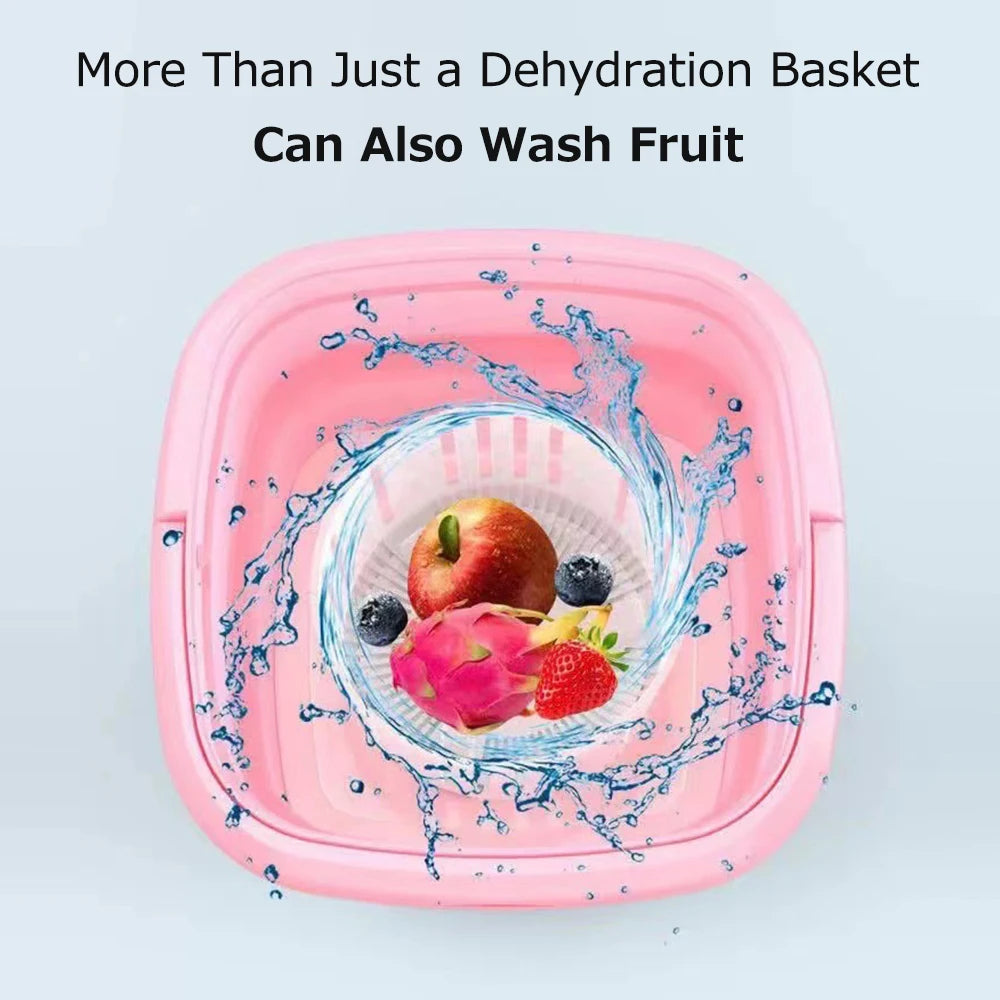 Small Folding Portable Ultrasonic Washing Machine