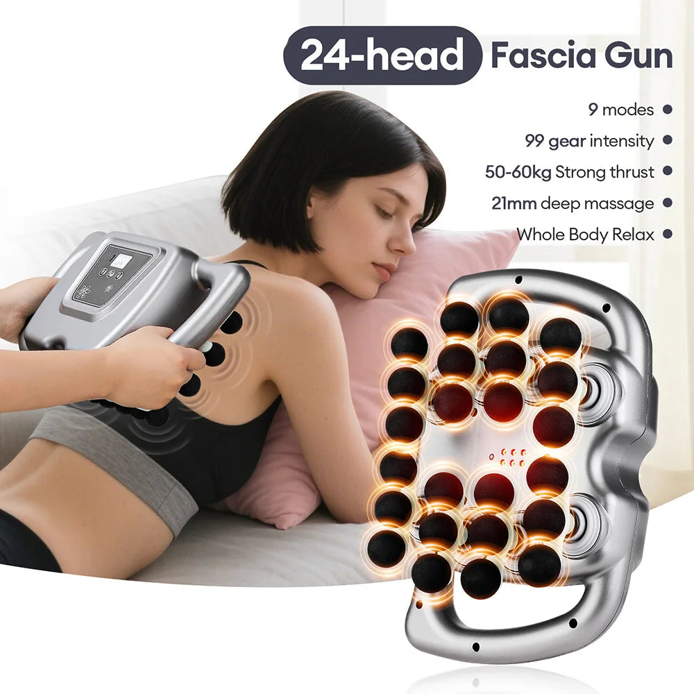 24-Head Massage Gun