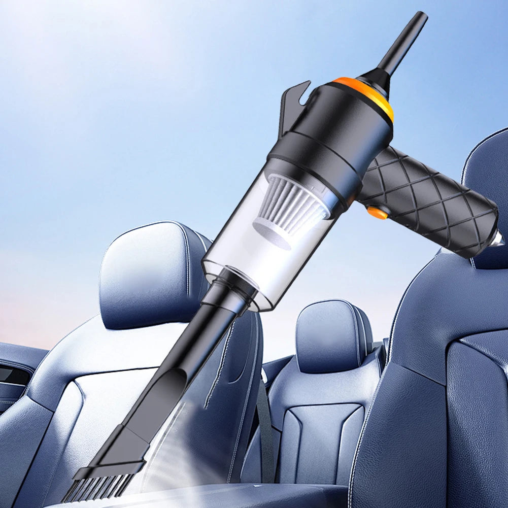 6-in-1 Rechargeable Type-C Car Vacuum Cleaner