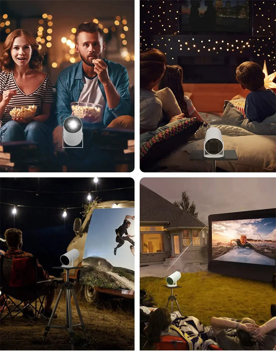 4K HD Android WiFi LED Mini Projector