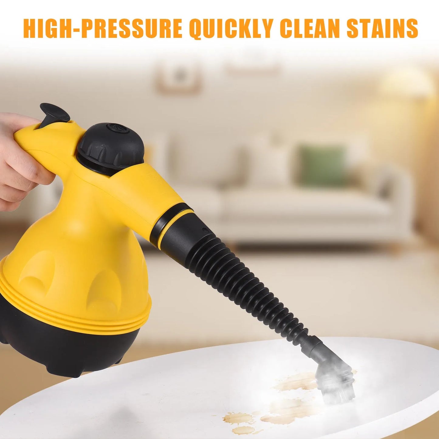 Multi-Purpose Handheld Pressurized Steam Cleaner