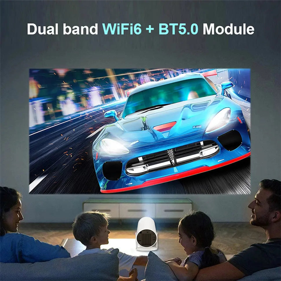 4K HD Android WiFi LED Mini Projector