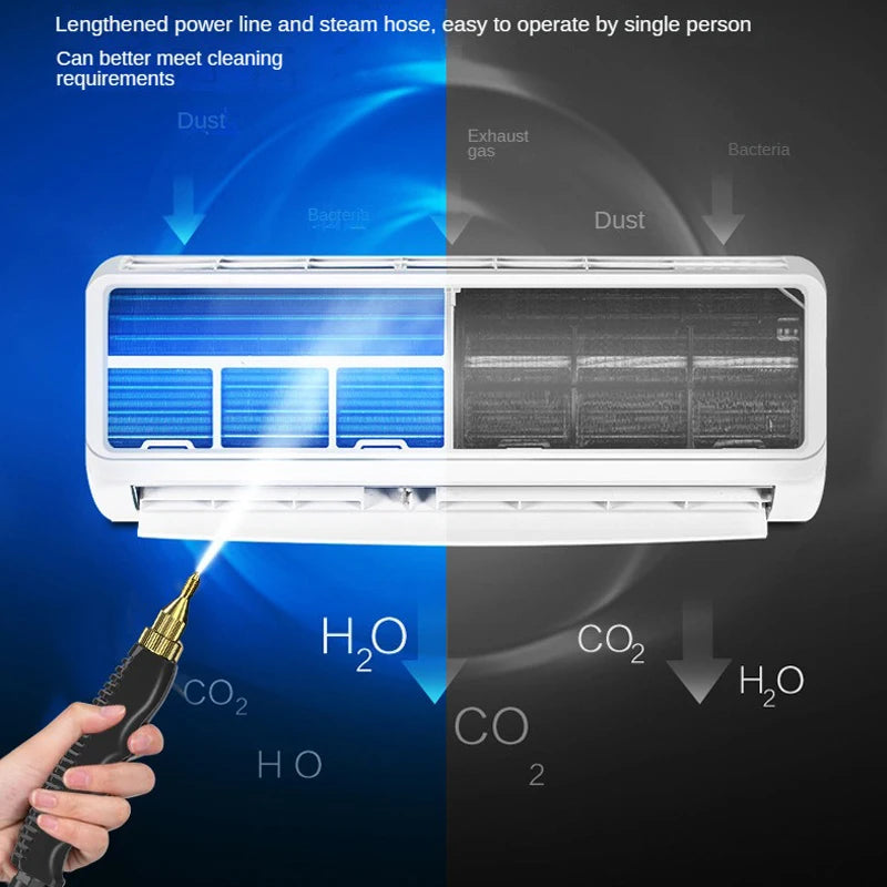 2500W High-Temp Steam Cleaner Jet Washer