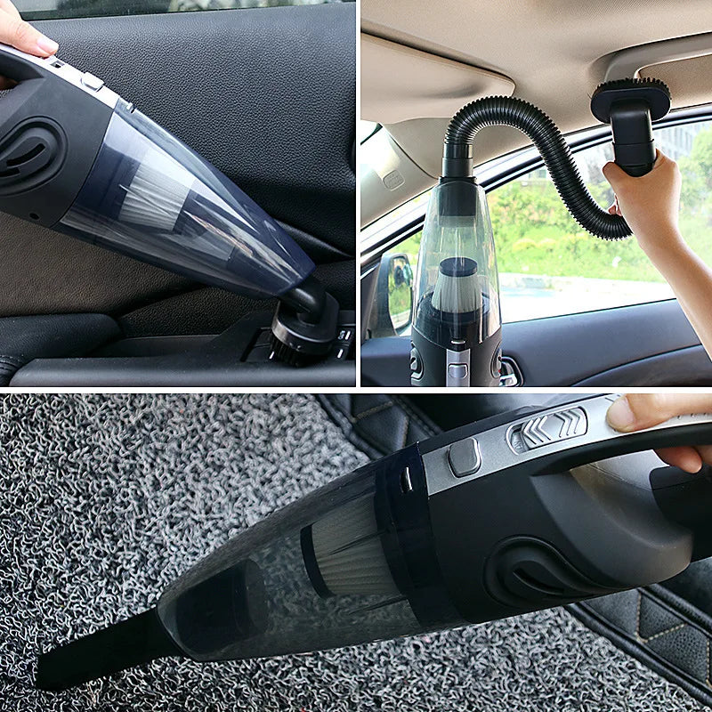 Portable Handheld Wireless Car Vacuum Cleaner