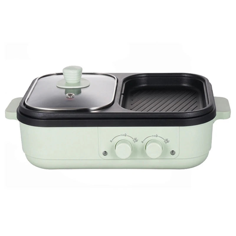 2-in-1 Electric Grill and Hot Pot
