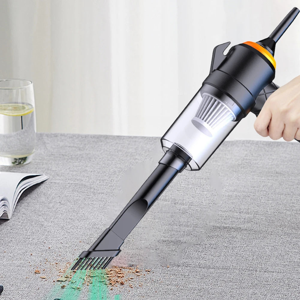 6-in-1 Rechargeable Type-C Car Vacuum Cleaner
