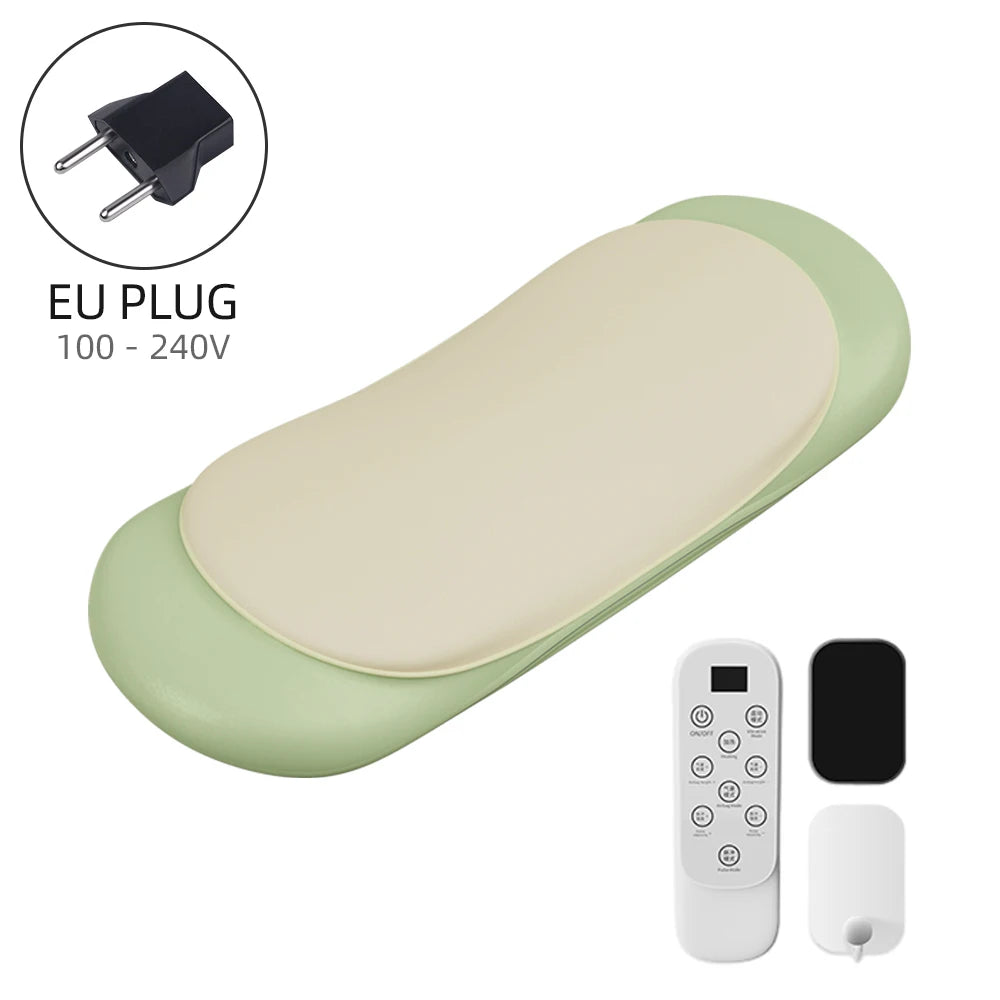 Electric Lumbar Traction Massager with Heat & Vibration