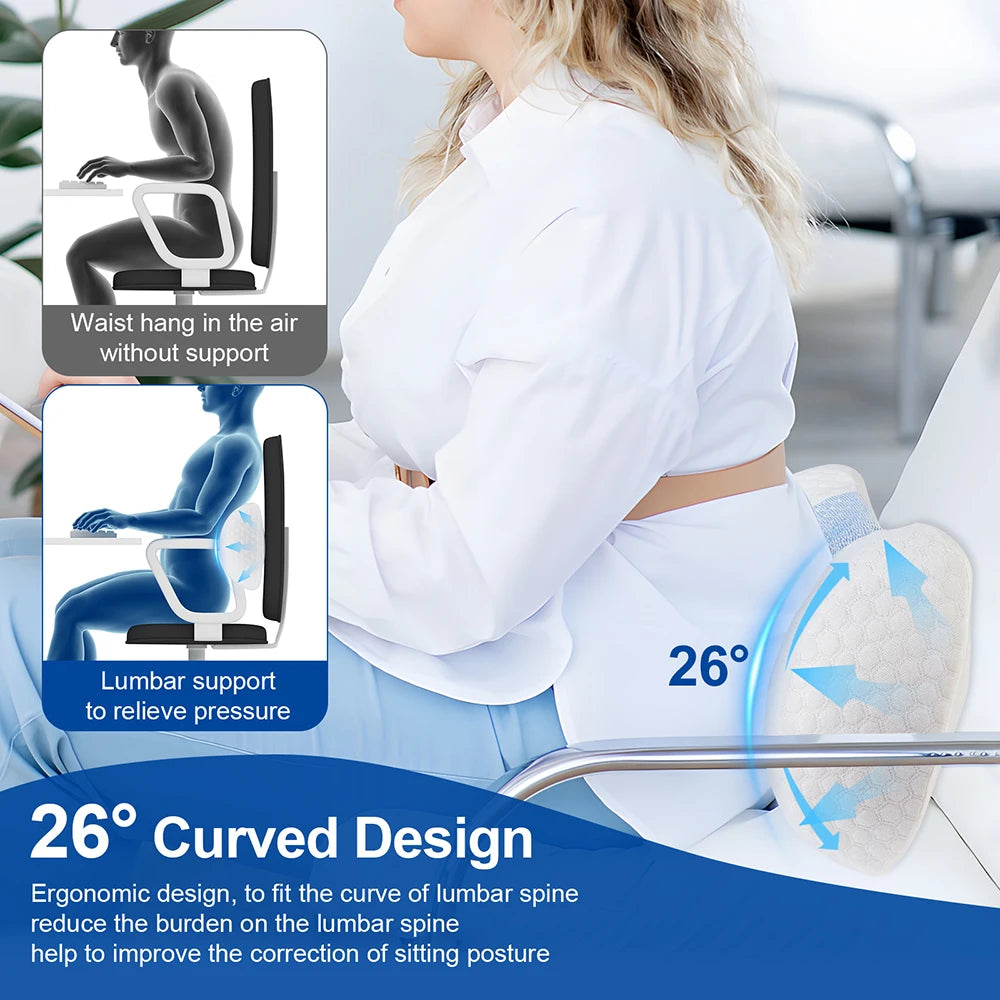 Airbag Waist Massage Pillow