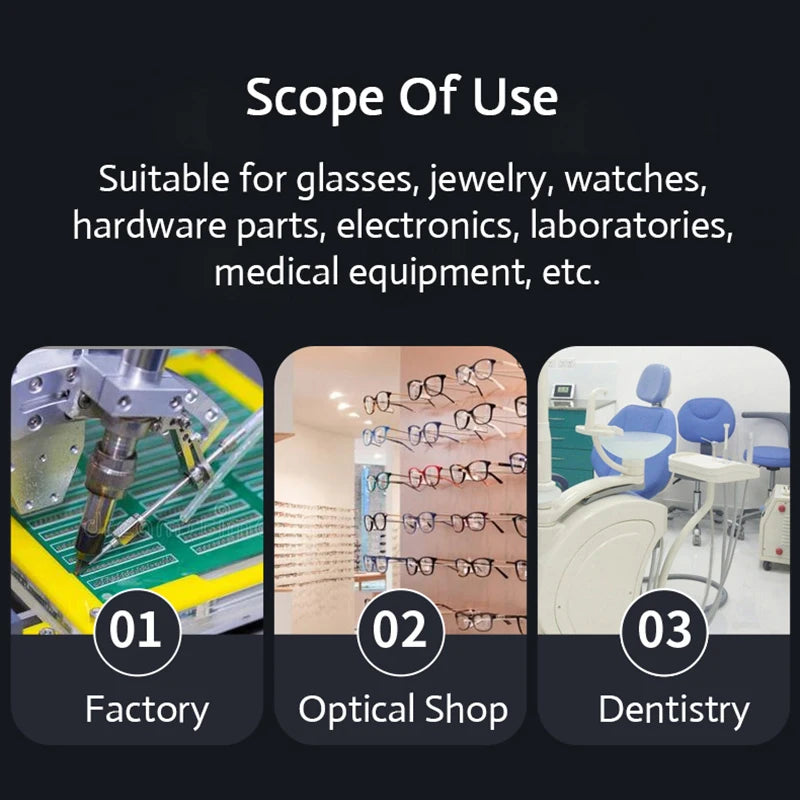 Dual Frequency Ultrasonic Jewelry Cleaner