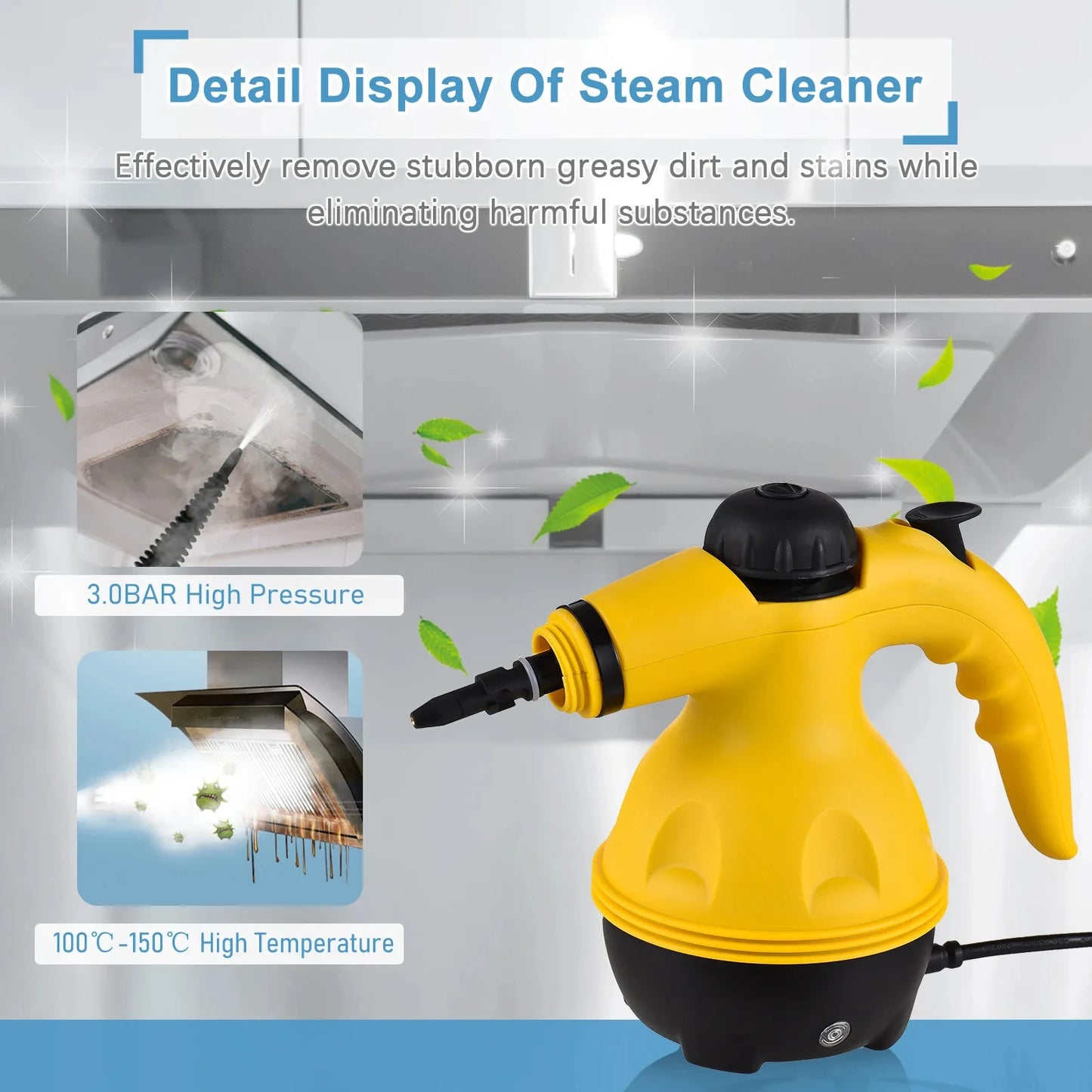 Portable Handheld High-Temp Steam Cleaner