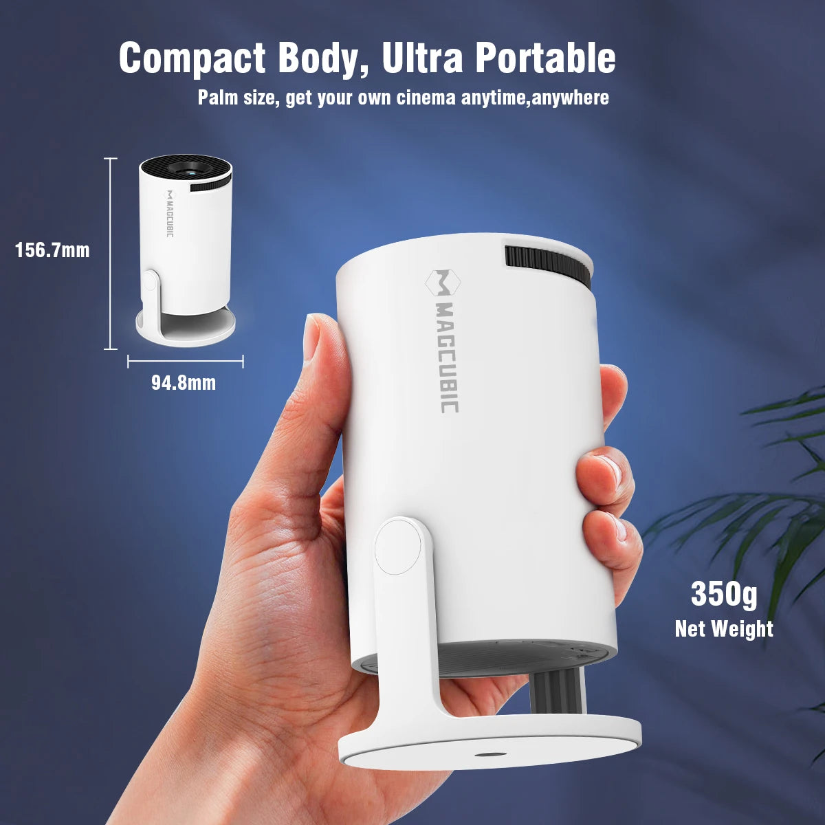 Magcubic HY300 Pro+ Ultra 4K 720P Portable Projector
