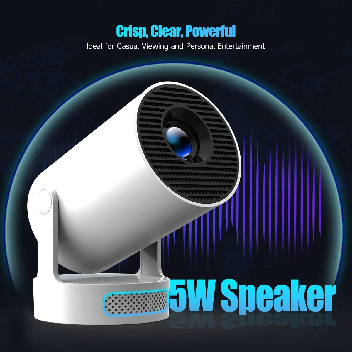 Magcubic HY300 Pro+ 4K WiFi 6 Android 11 Portable Projector
