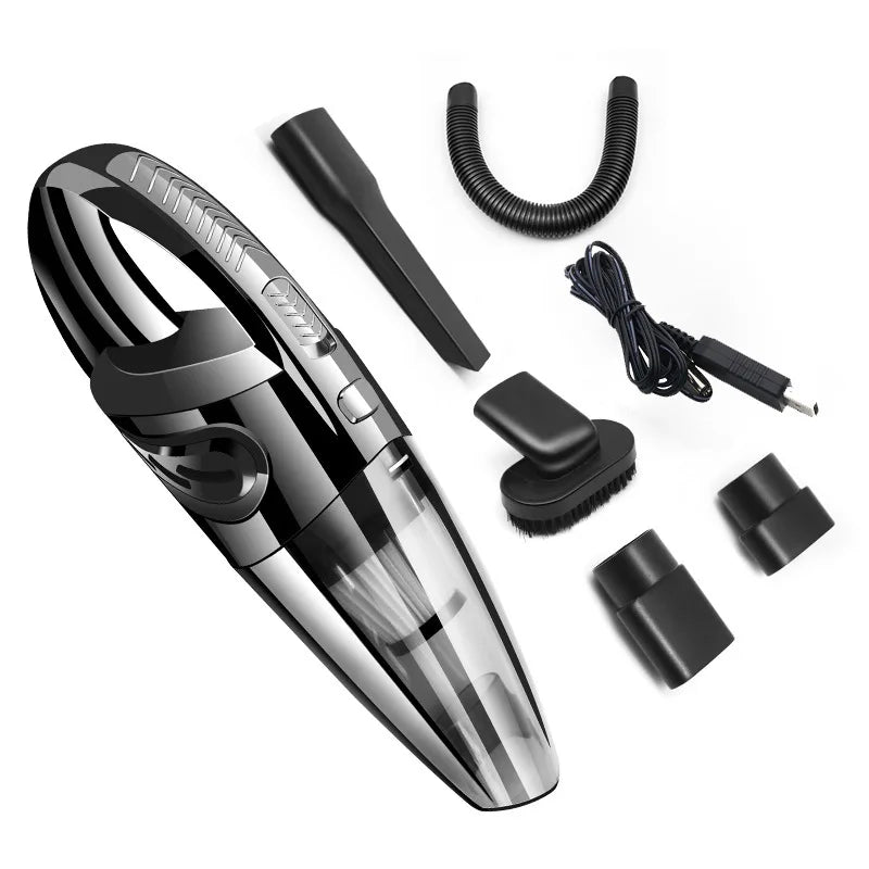 Portable Handheld Wireless Car Vacuum Cleaner