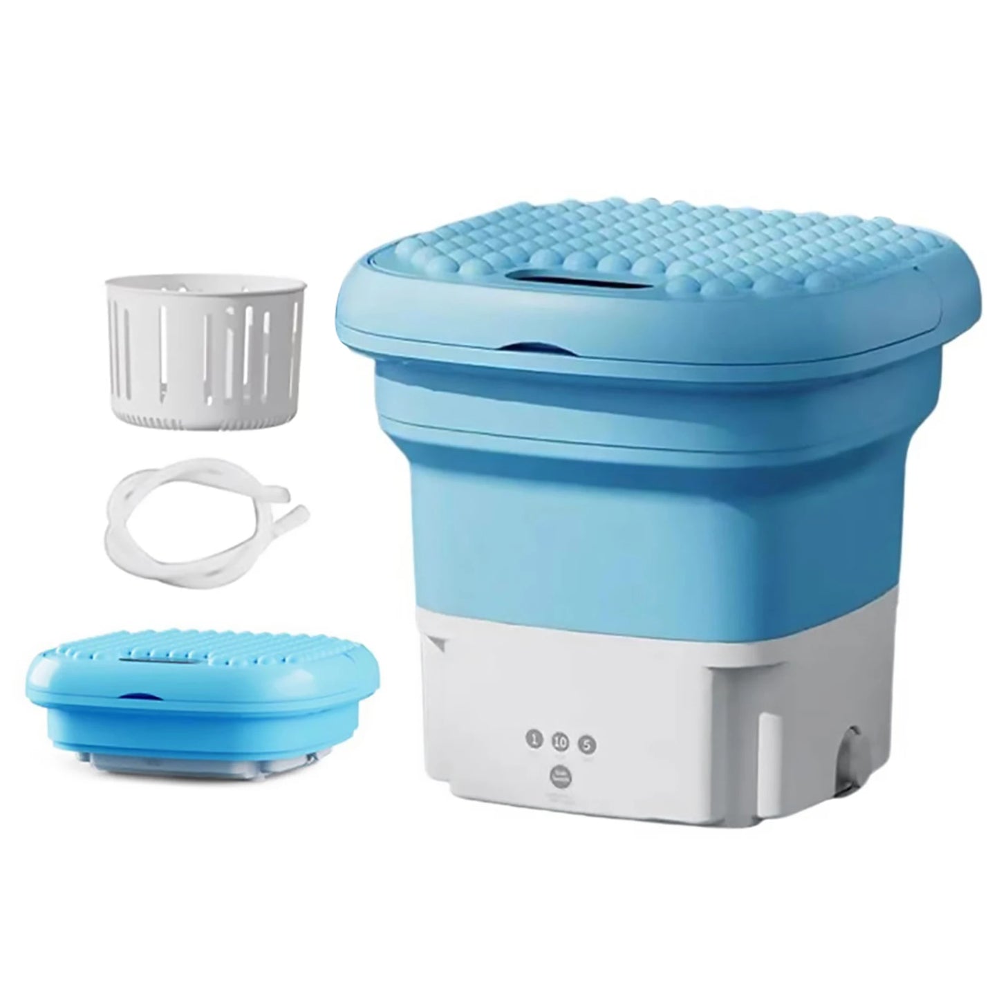 Portable Folding Ultrasonic Pulsator Washing Machine