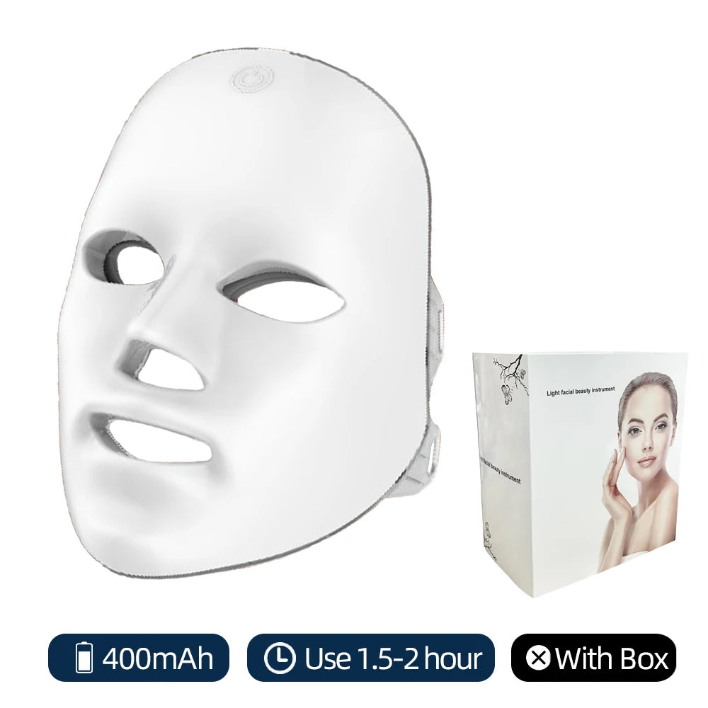 7 Color LED Face Mask