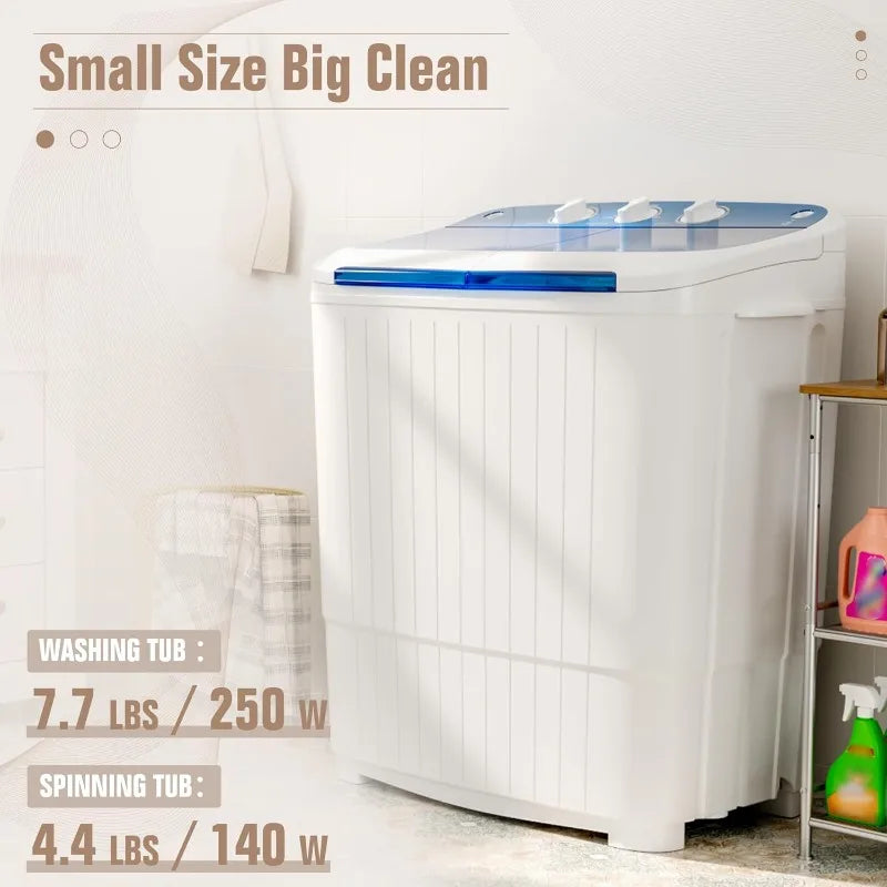 Portable Washer & Spin Dryer Combo