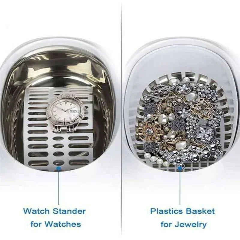 600ML Ultrasonic Glasses and Jewelry Cleaner