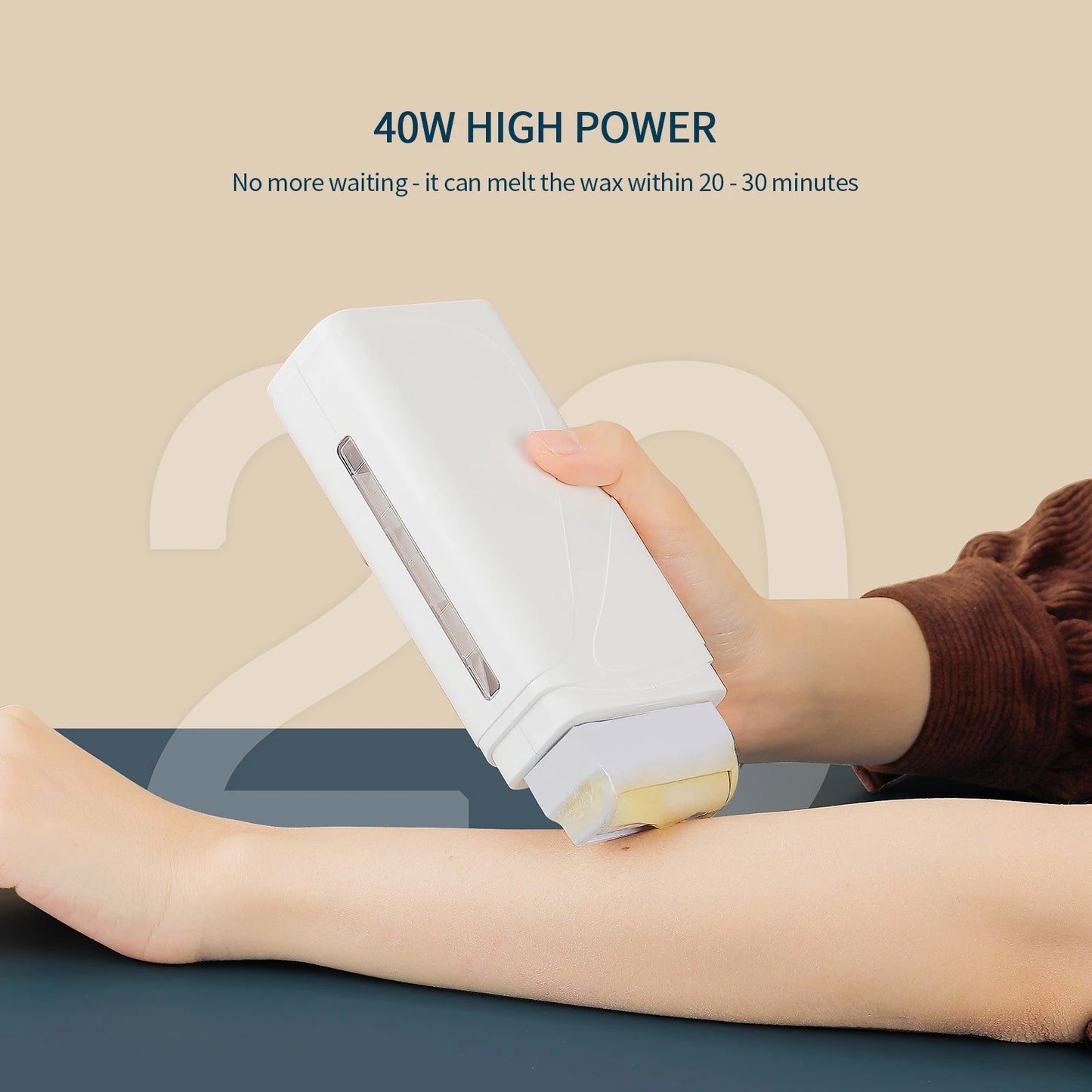 Portable Wax Roller Machine
