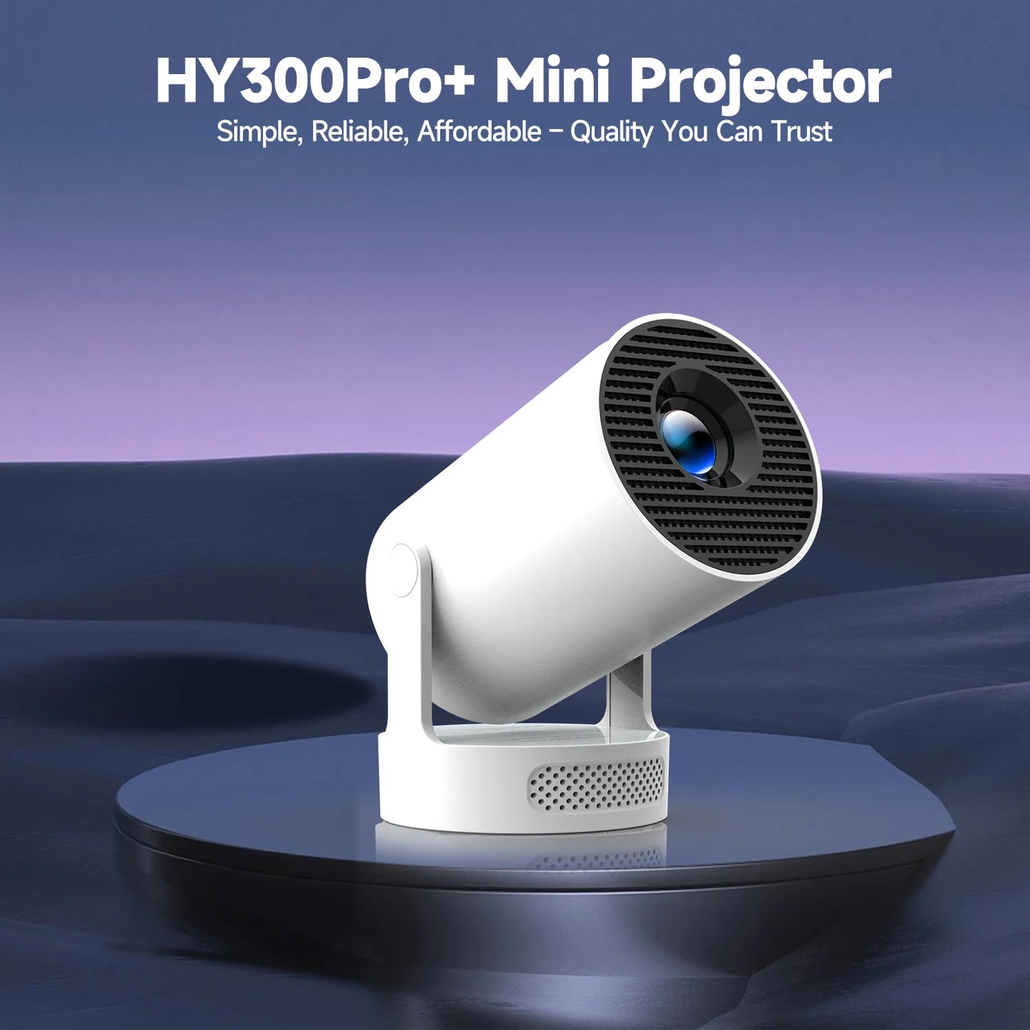 Magcubic HY300 Pro+ 4K WiFi 6 Android 11 Portable Projector