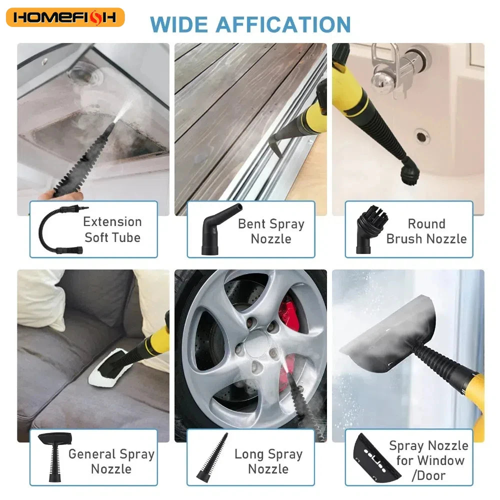 Portable Handheld High-Temp Steam Cleaner