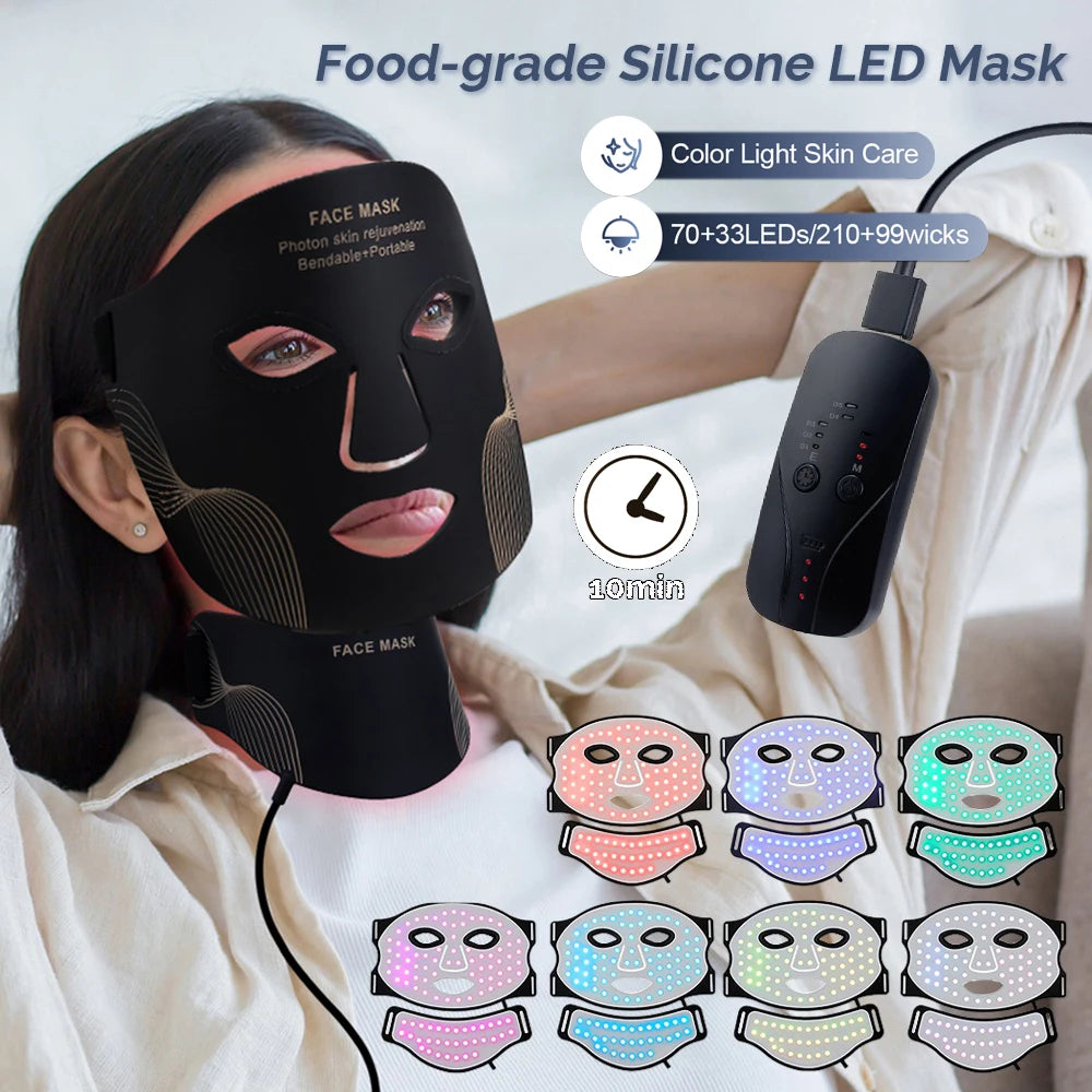 Silicone LED Face Mask