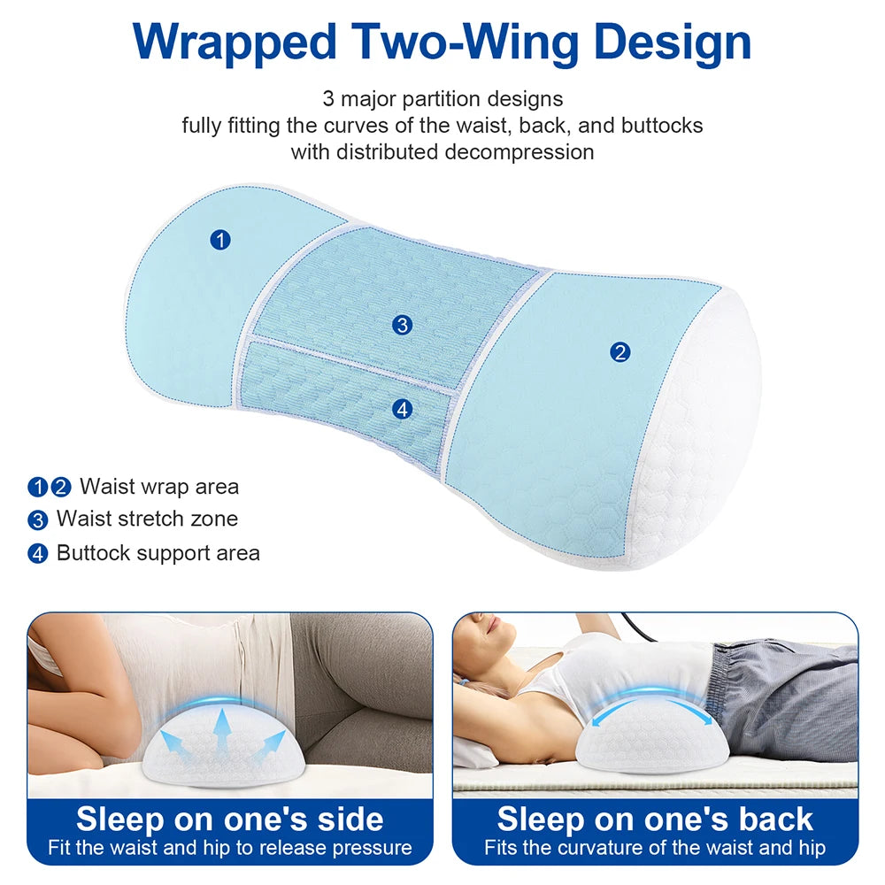 Airbag Waist Massage Pillow