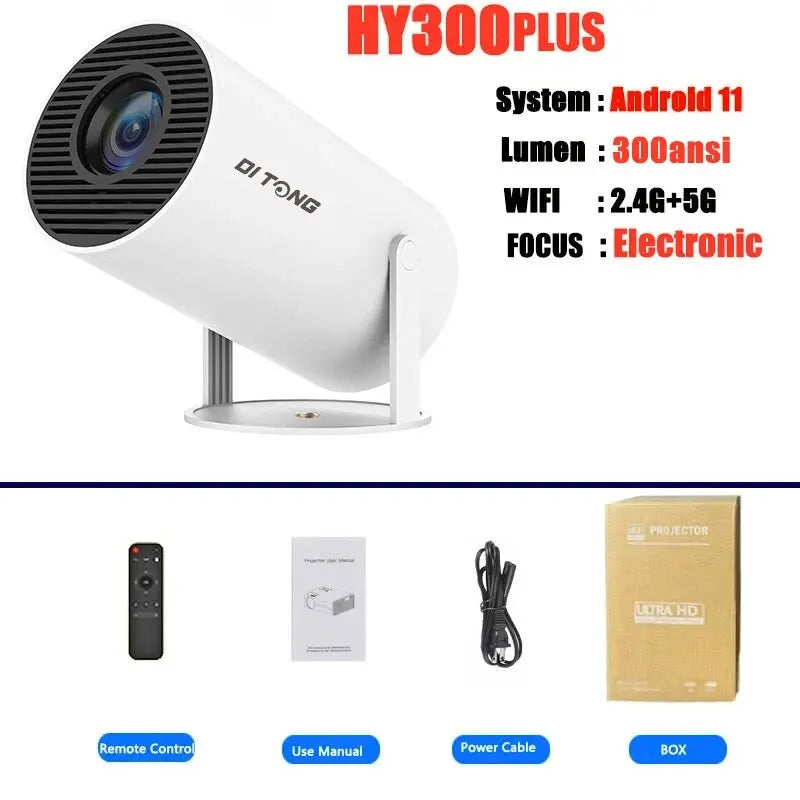 4K HD Android WiFi LED Mini Projector