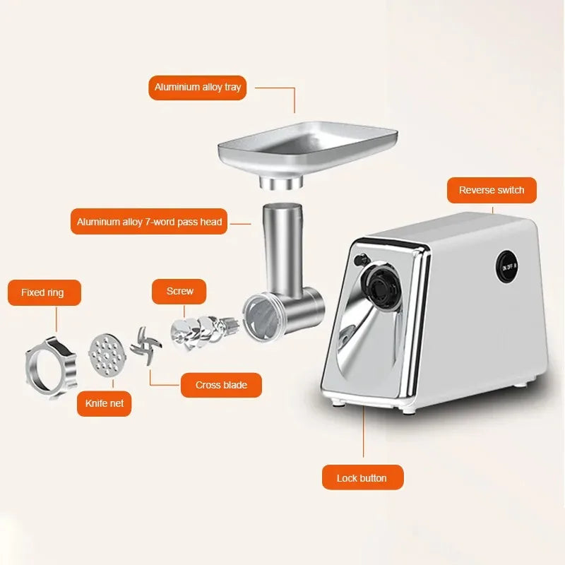 Heavy Duty Electric Meat Grinder
