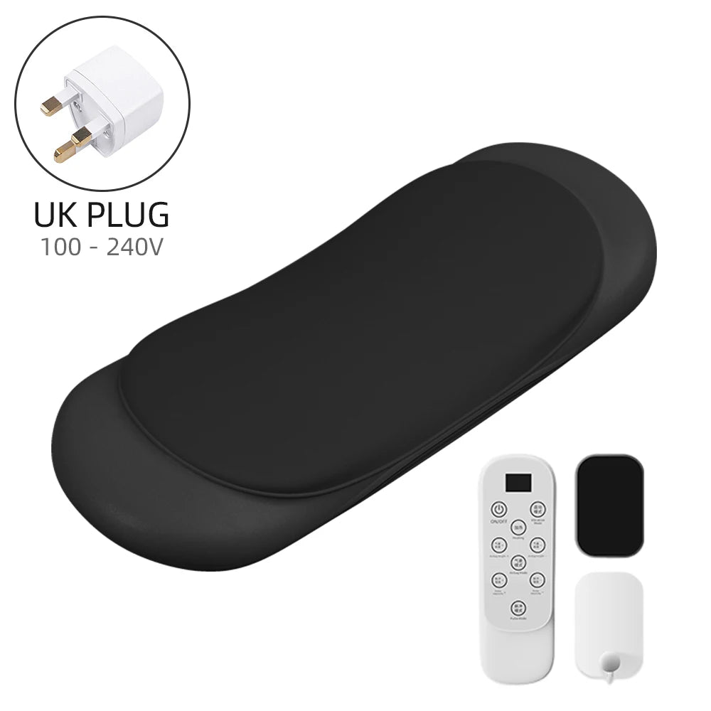 Electric Lumbar Traction Massager with Heat & Vibration