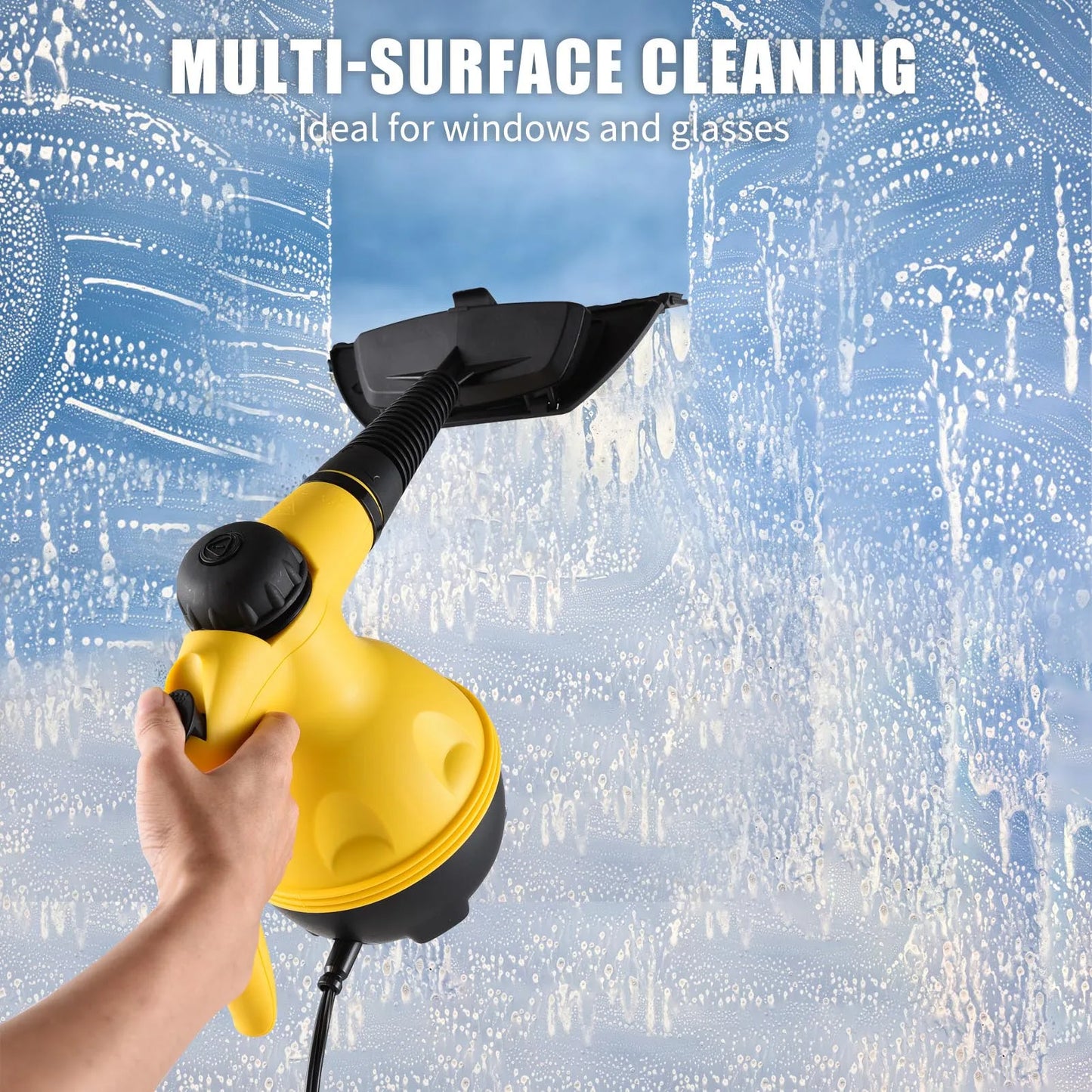 Multi-Purpose Handheld Pressurized Steam Cleaner