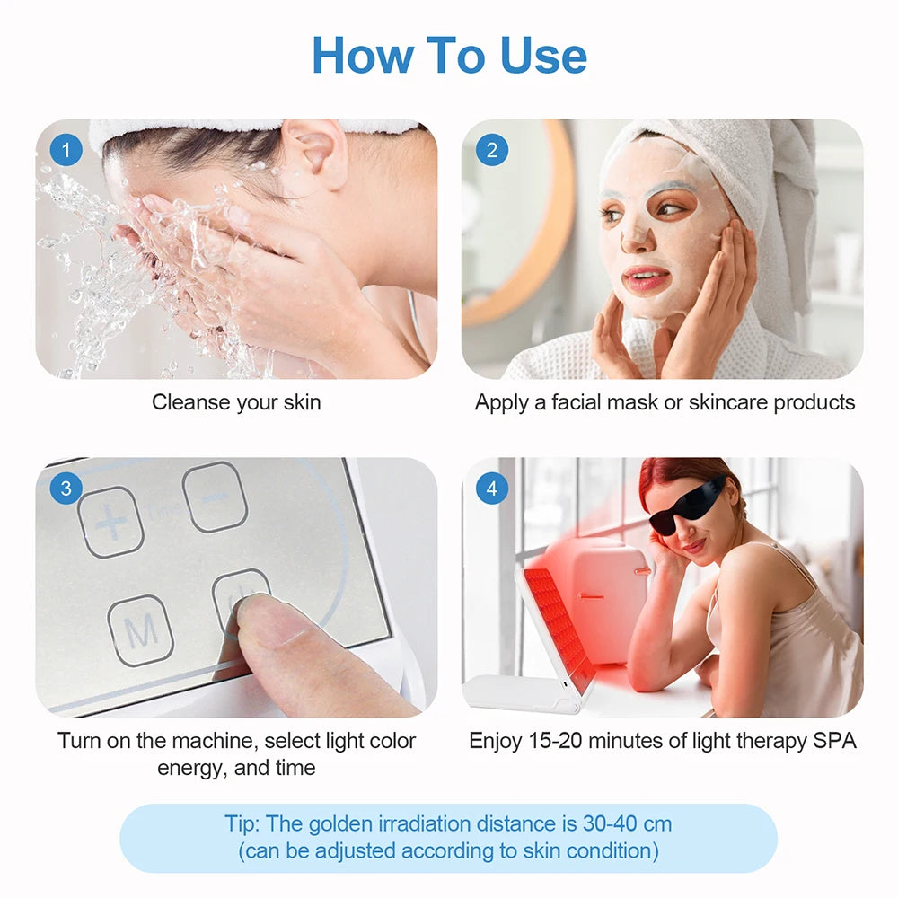 Wireless LED Photon Beauty Board