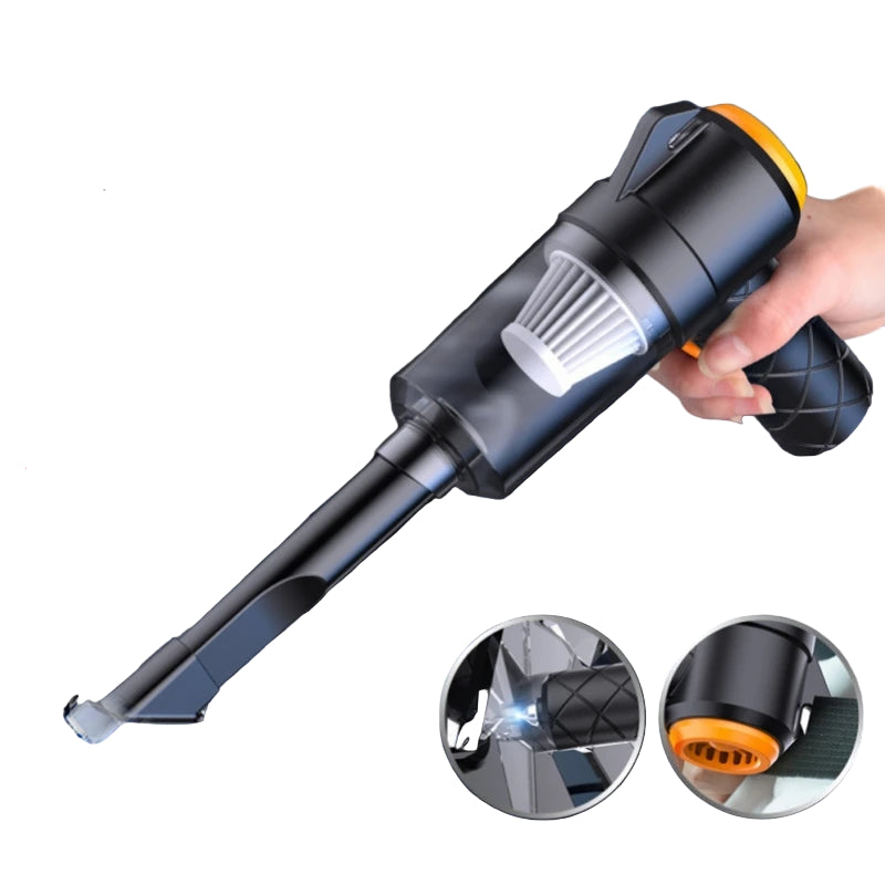 6-in-1 Rechargeable Type-C Car Vacuum Cleaner