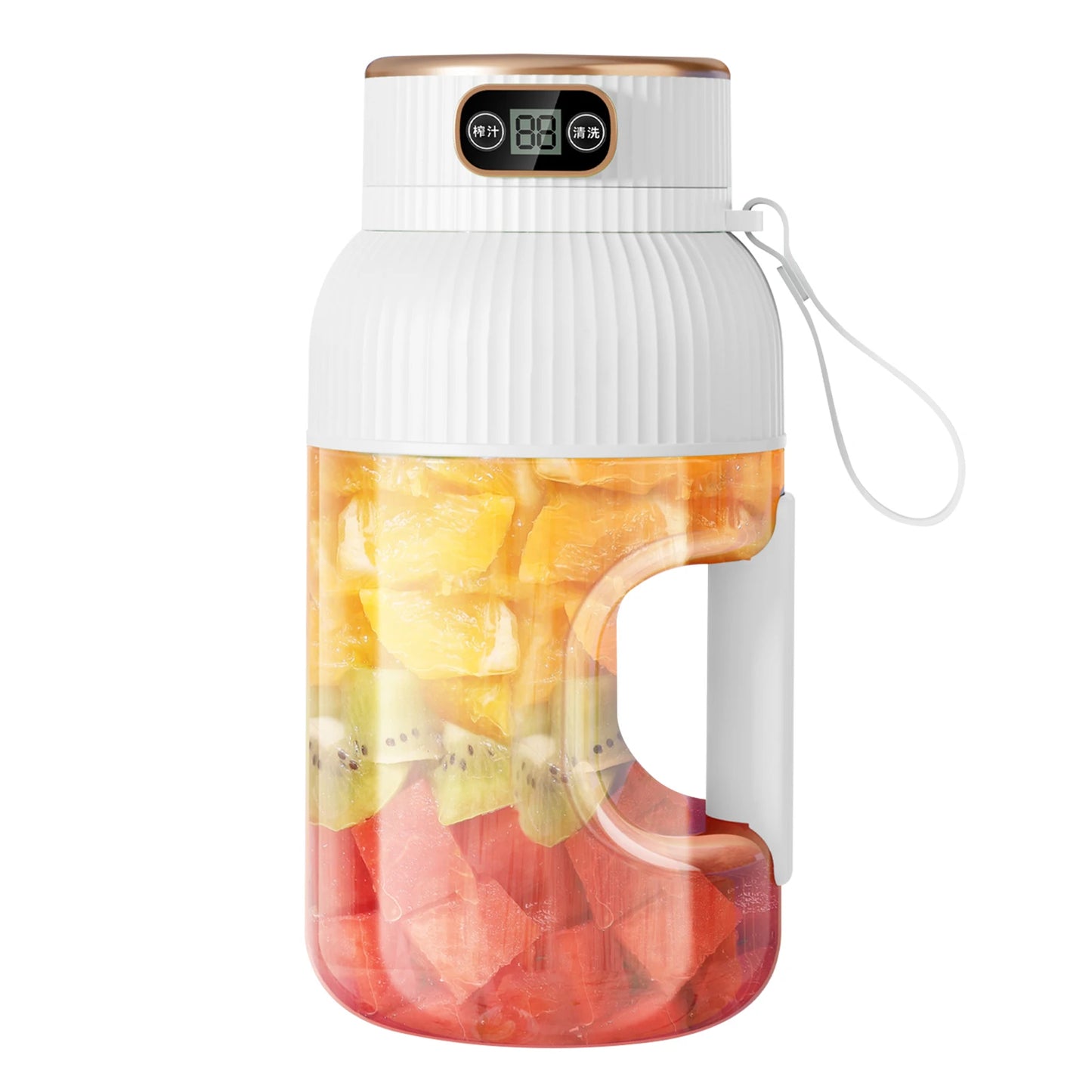 Portable Electric Fruit Juicer & Mixer Cup