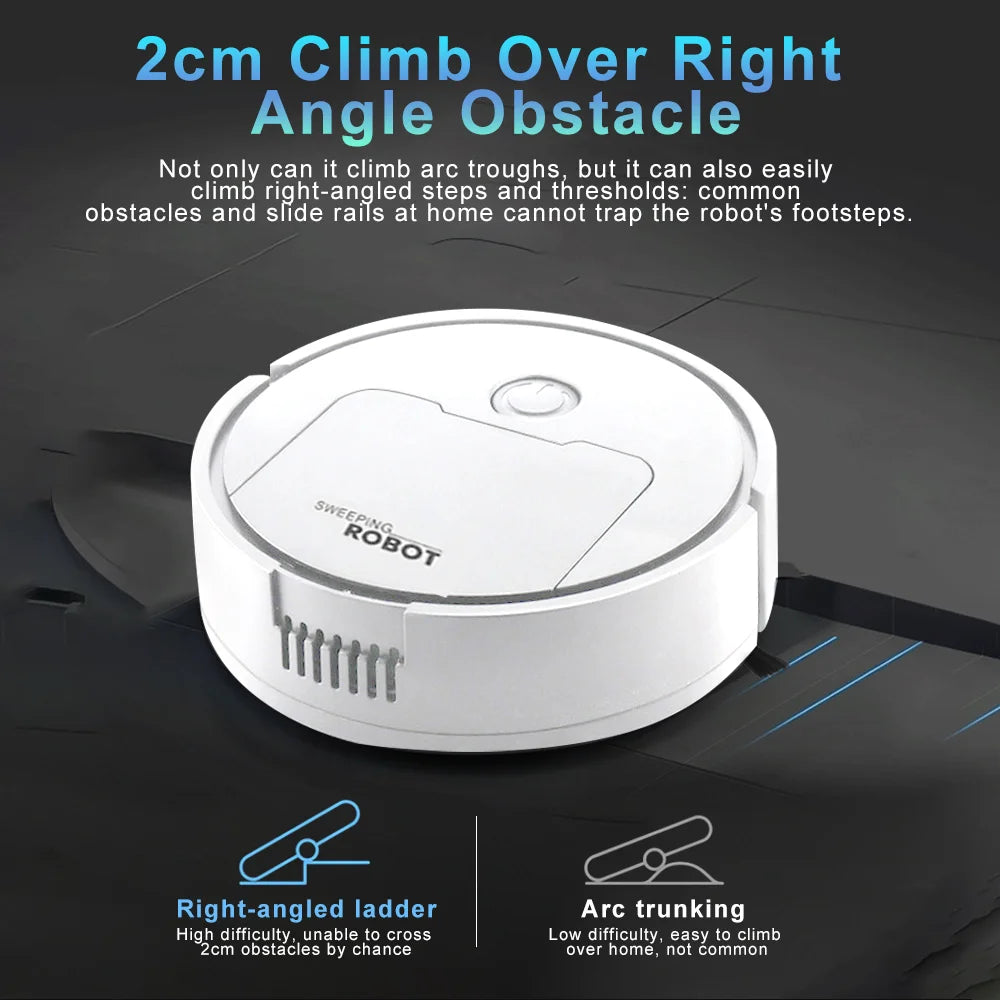 Automatic 3-in-1 Sweeping and Mopping Robot