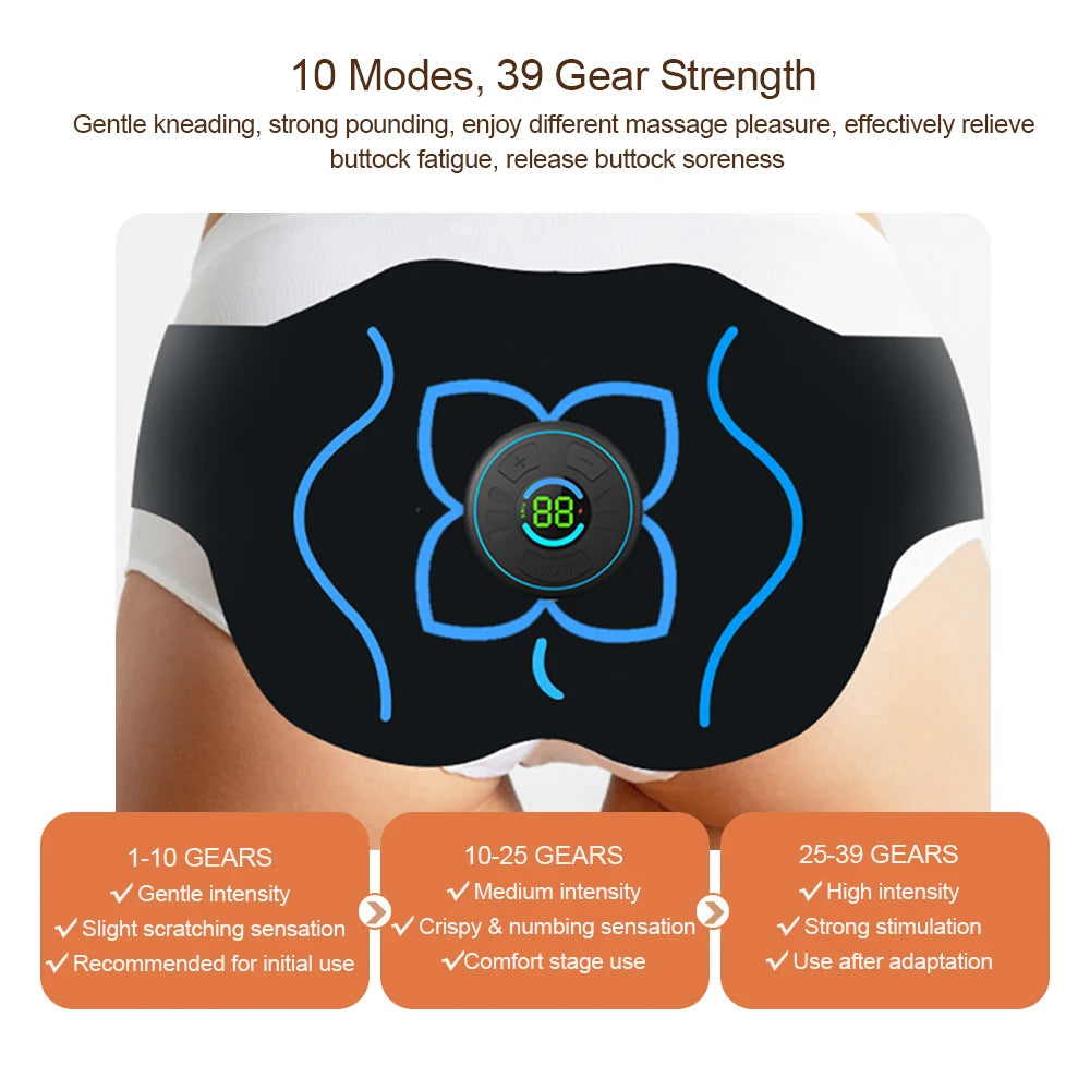 Electric Hip Trainer with EMS Stimulation